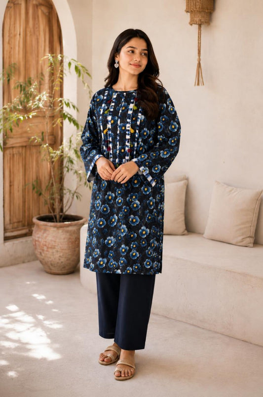 Printed 2-Piece Suit